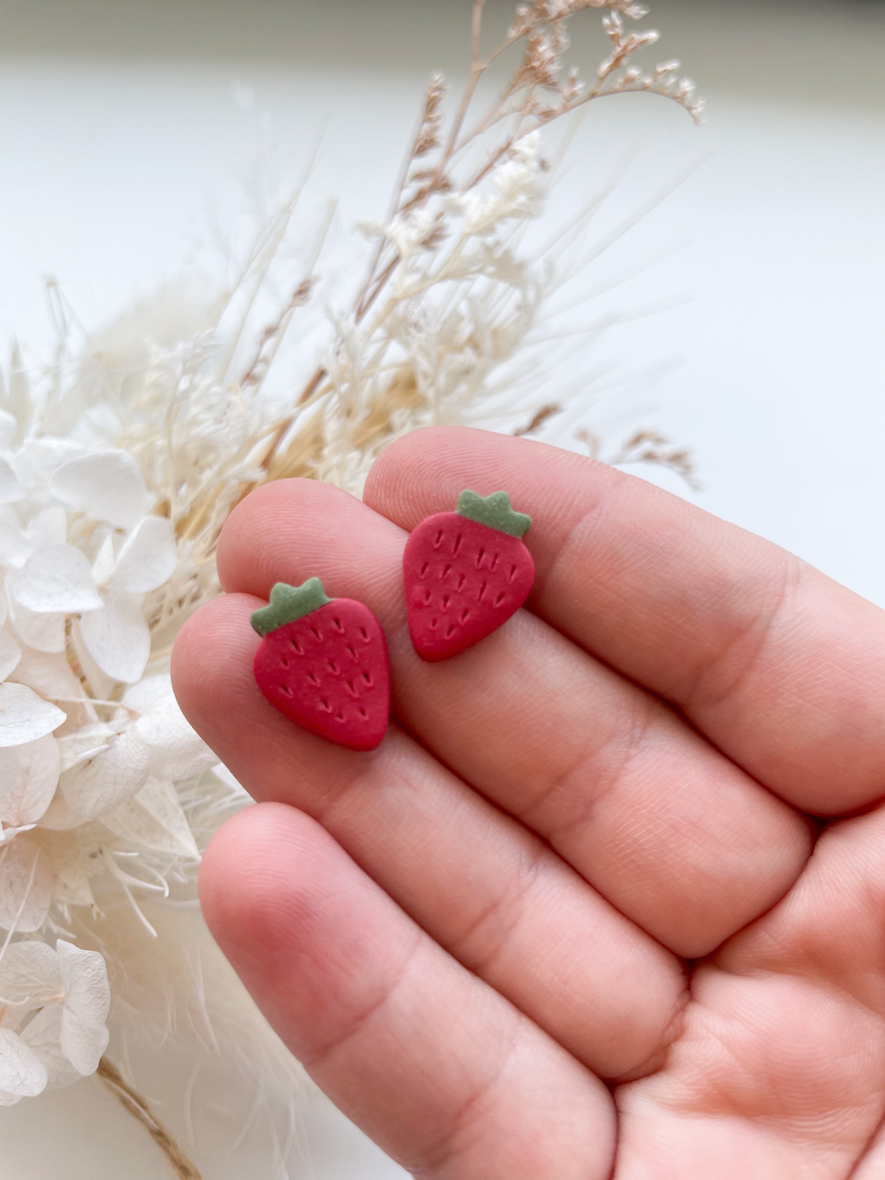 Strawberry studs