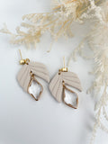 Cream diamond drop