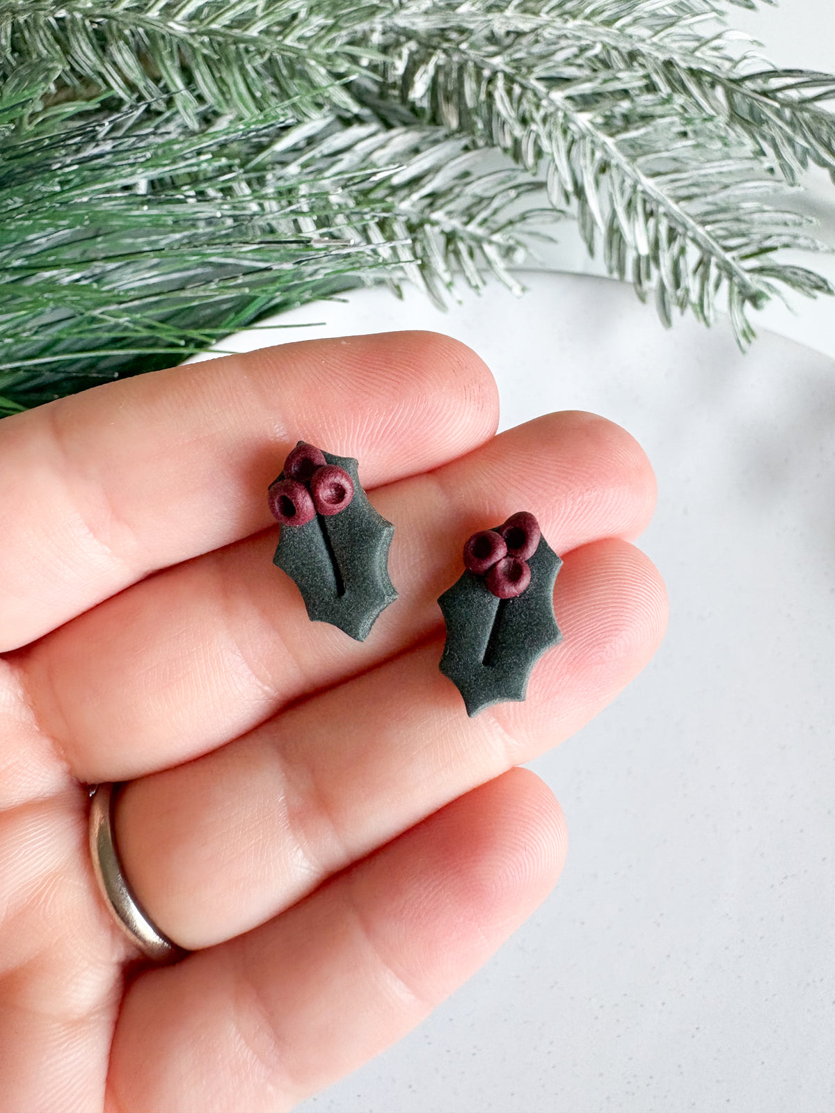Christmas studs