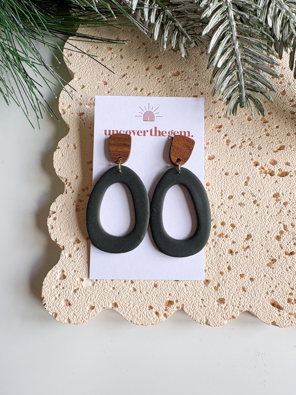 Christmas Donut - Dark Green