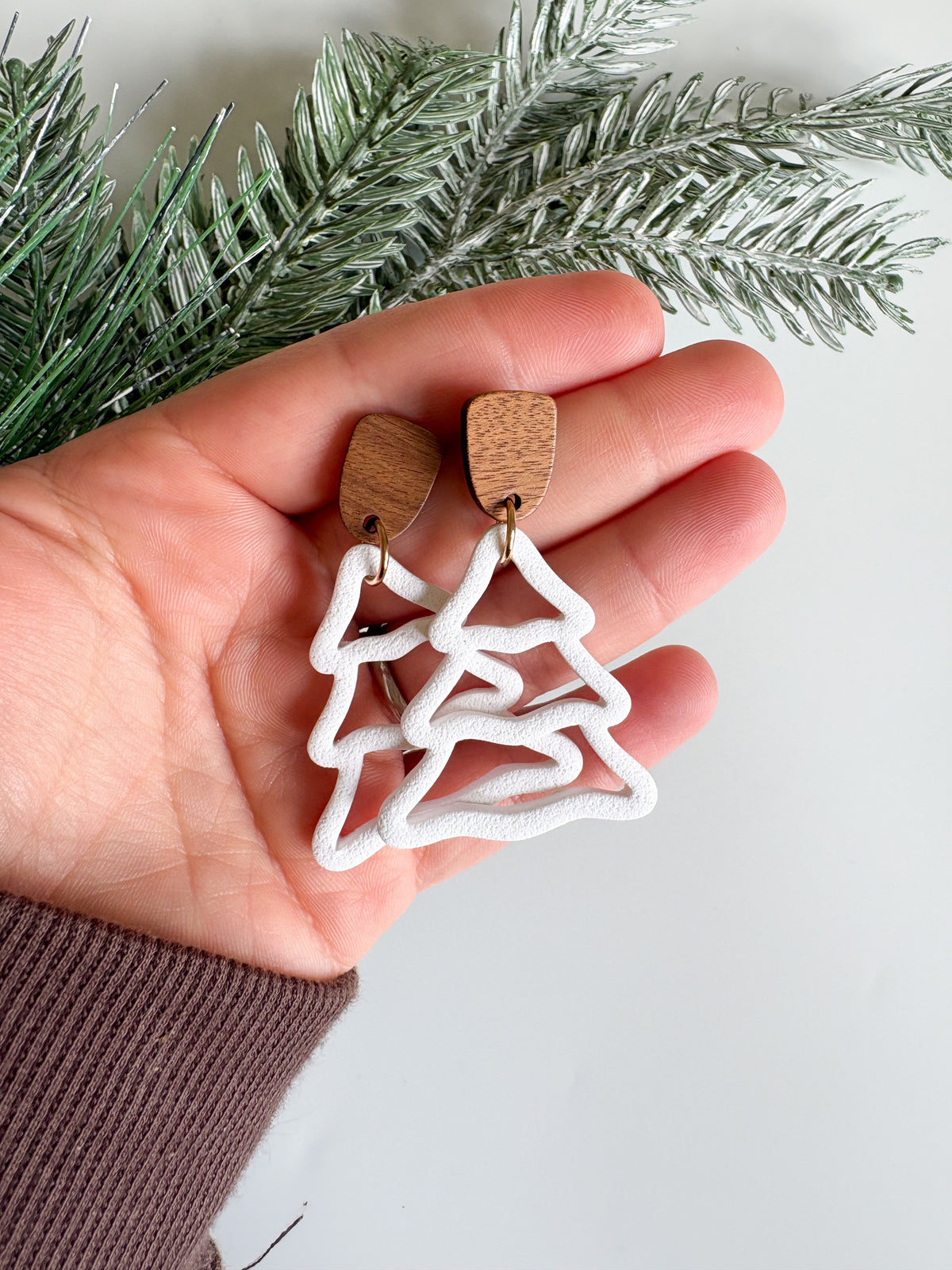 Christmas cutout - White