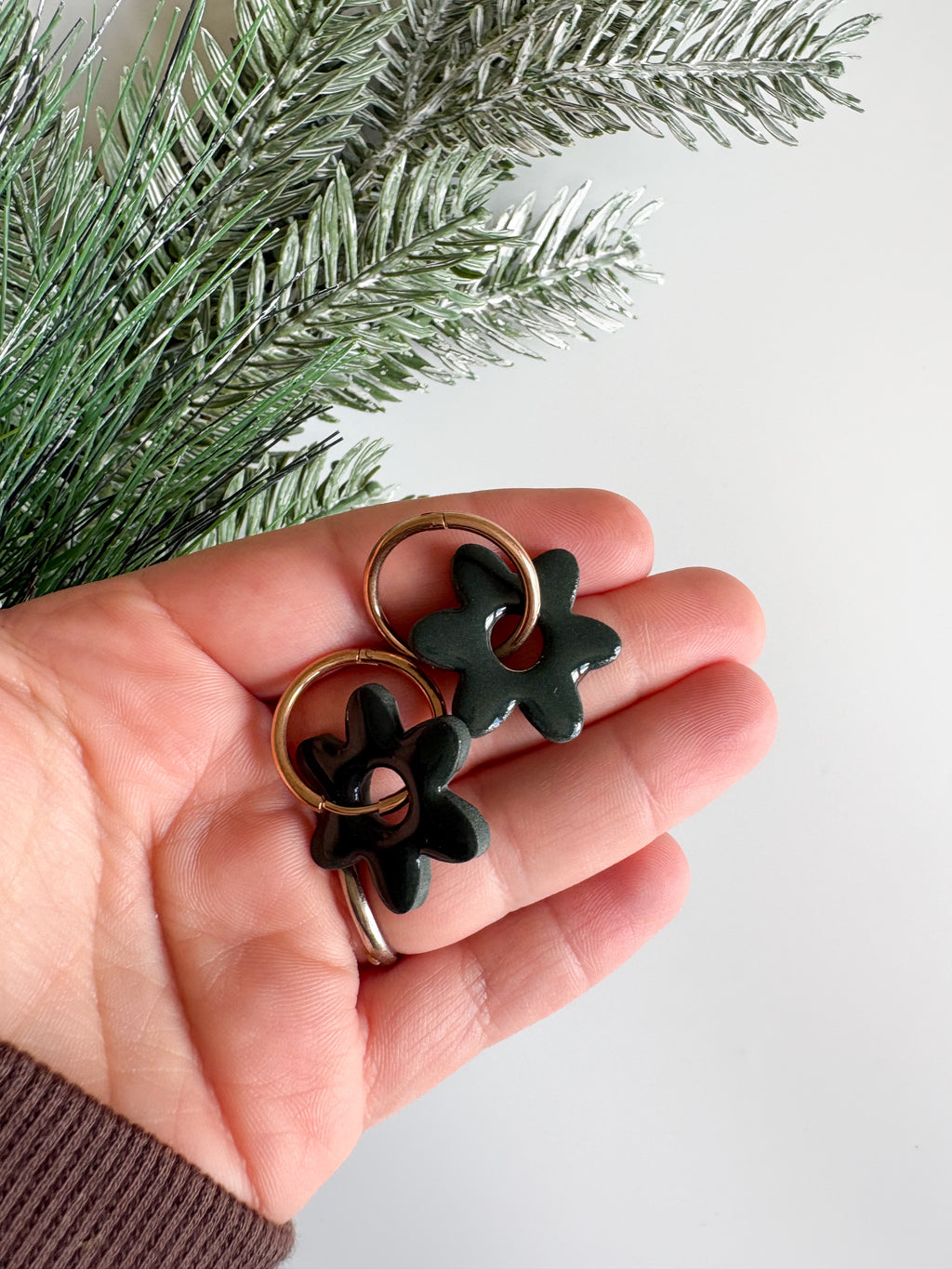 Dark Green Flower