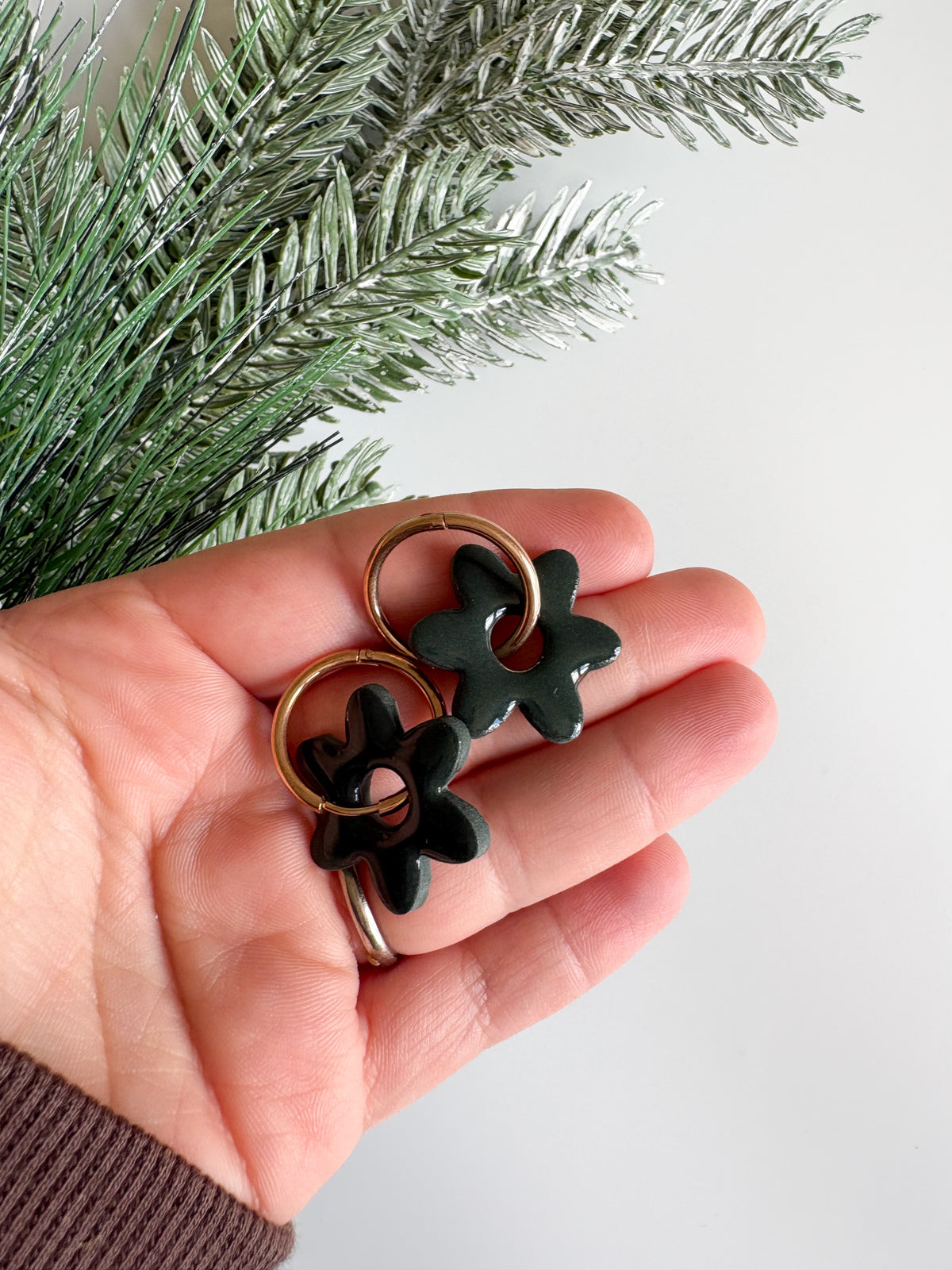 Dark Green Flower