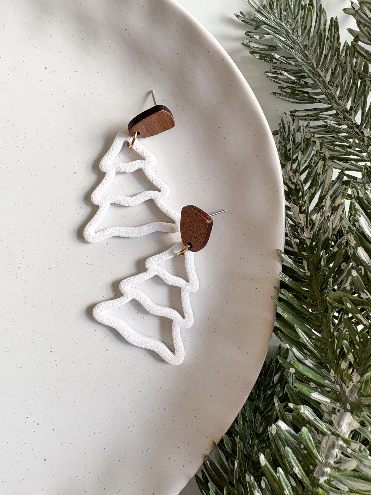 Christmas cutout - White