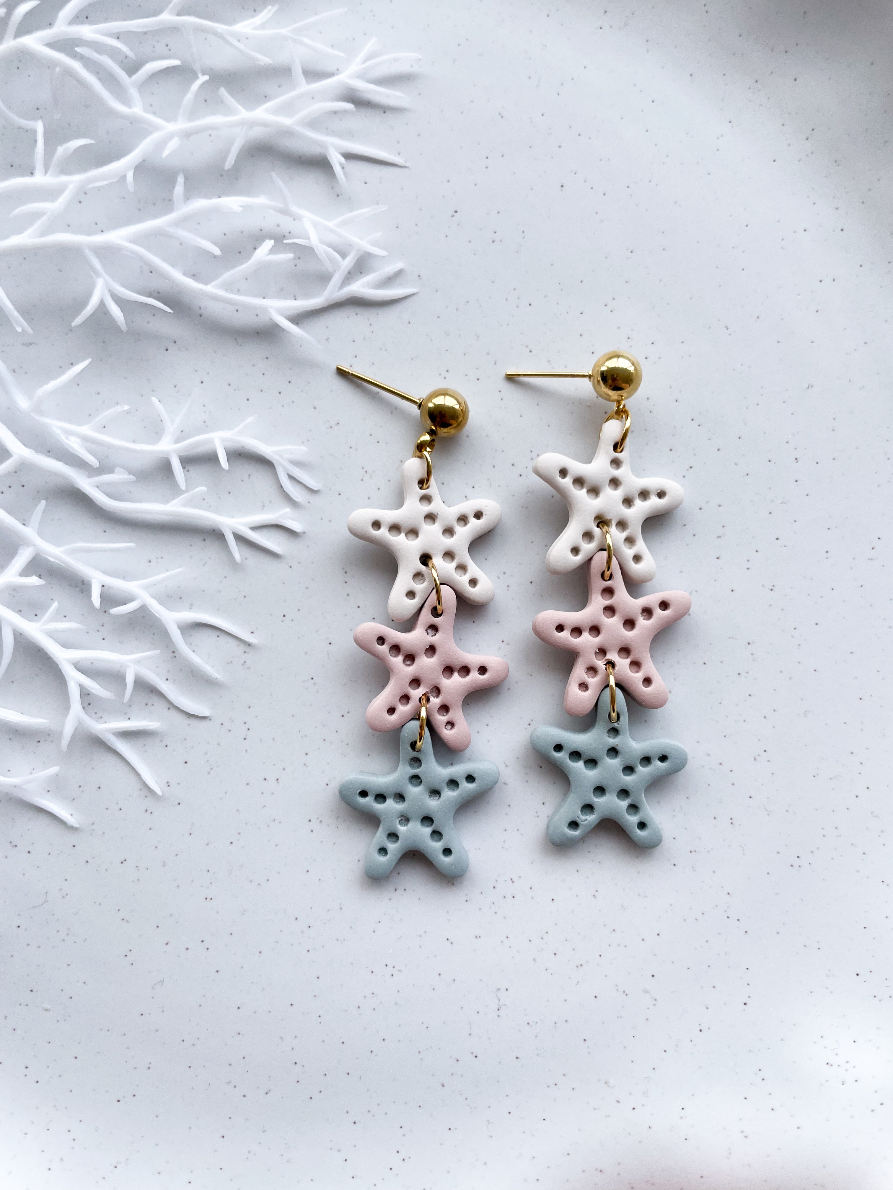 Three starfish