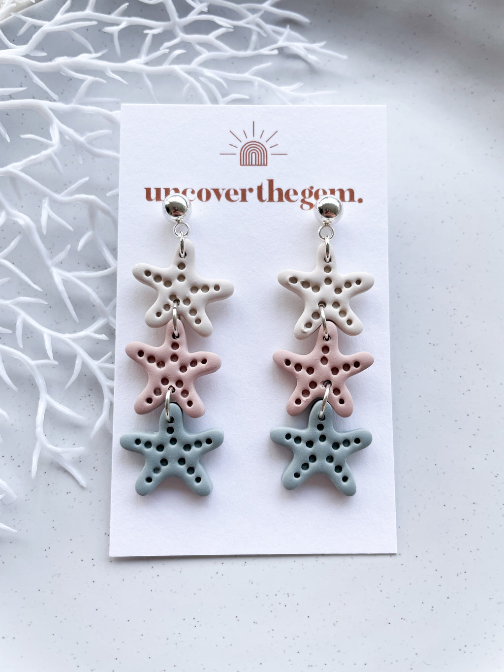 Three starfish