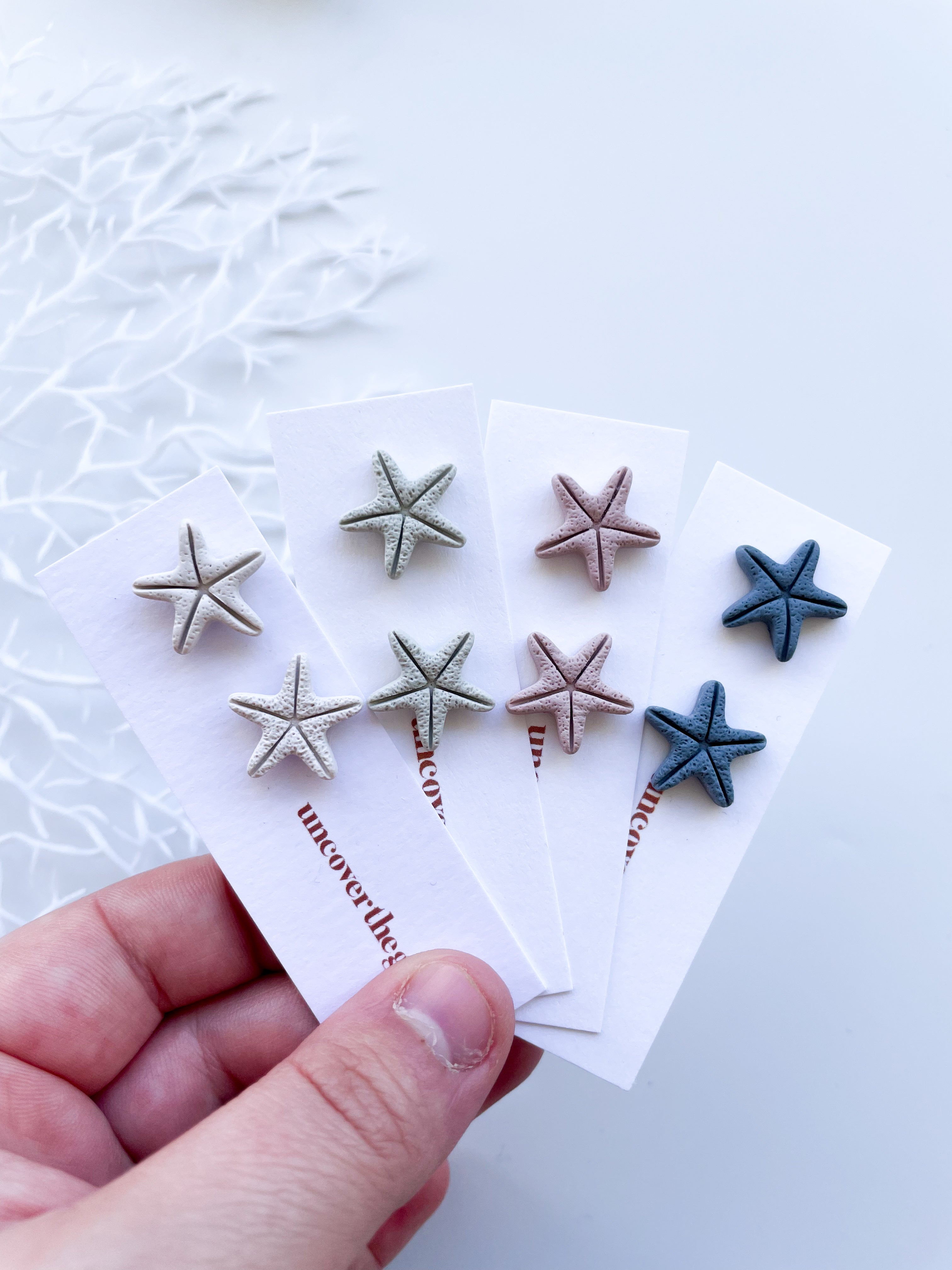 Starfish studs